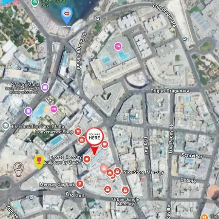 Piazza Panorama In The Island's Tallest Landmark Lägenhet *